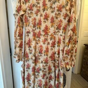 Floral Long Sleeve Dress